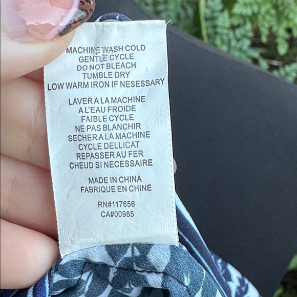 Thakoon blue and white tunic, TRR, size 4 - Picture 7 of 7